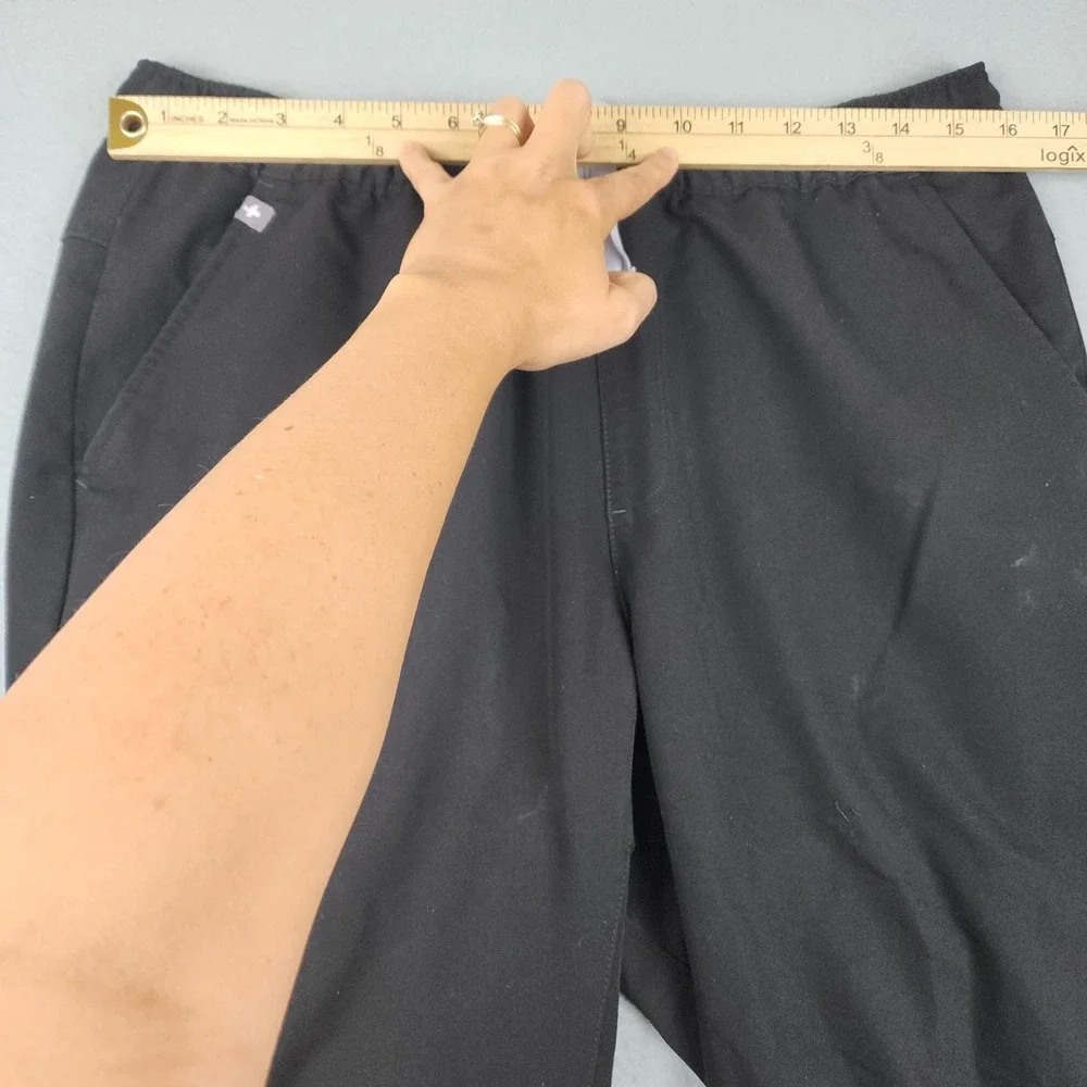 FIGS Technical Tansen Jogger Pants Mens M 32x29 Black Scrub Workwear Stretch
